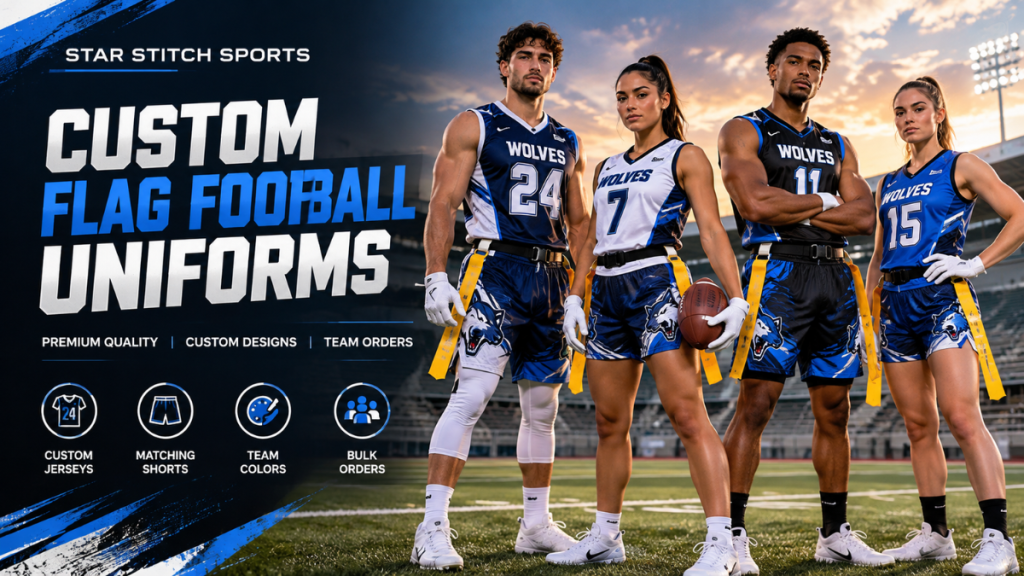Custom Flag Football Uniforms USA